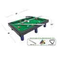 thumbnail image 4 of Mini Tabletop Pool Set- Billiards Game Portable Travel Ideal for Family Fun, 4 of 5