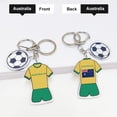 thumbnail image 3 of Yanonmyfd2026 World Cup Soccer Keychain - World Cup Pride Accessory, Football Fan Gift & Souvenir (2PCS),Uzbekistan, 3 of 48
