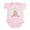 Petal Pink, variant on CafePress - Auntie's Little Princess (Bab Infant Bodysuit - Baby Light Bodysuit, Size Newborn - 24 Months