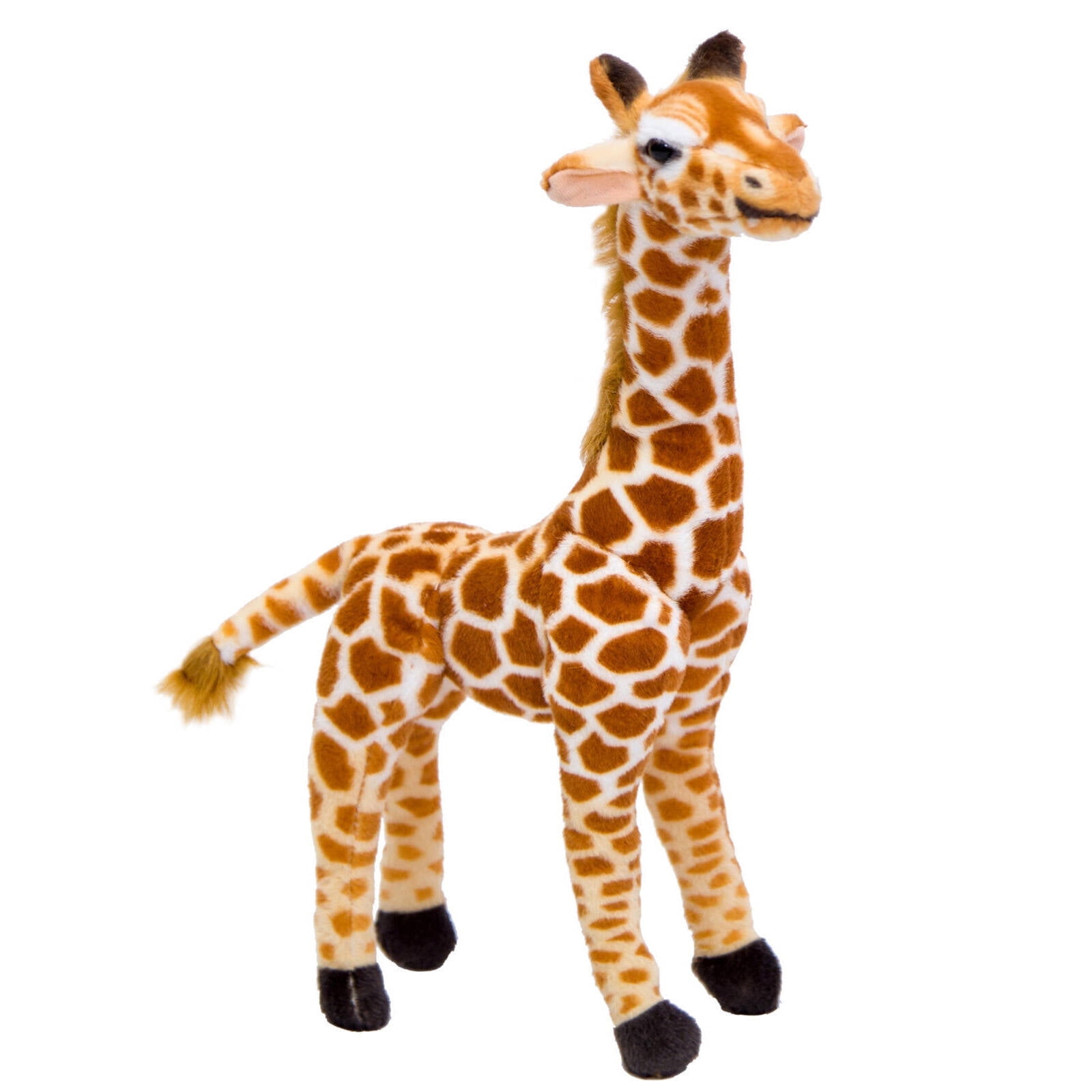 BESTSKY 2026 New Giraffe Stuffed Animal,36Cm Realistic Design Stuffed Animals for Babies,Soft Plush Cute Expression Giraffe Gifts, for Cuddling, Playtime, Nursery Decor, Gifting, Comfort