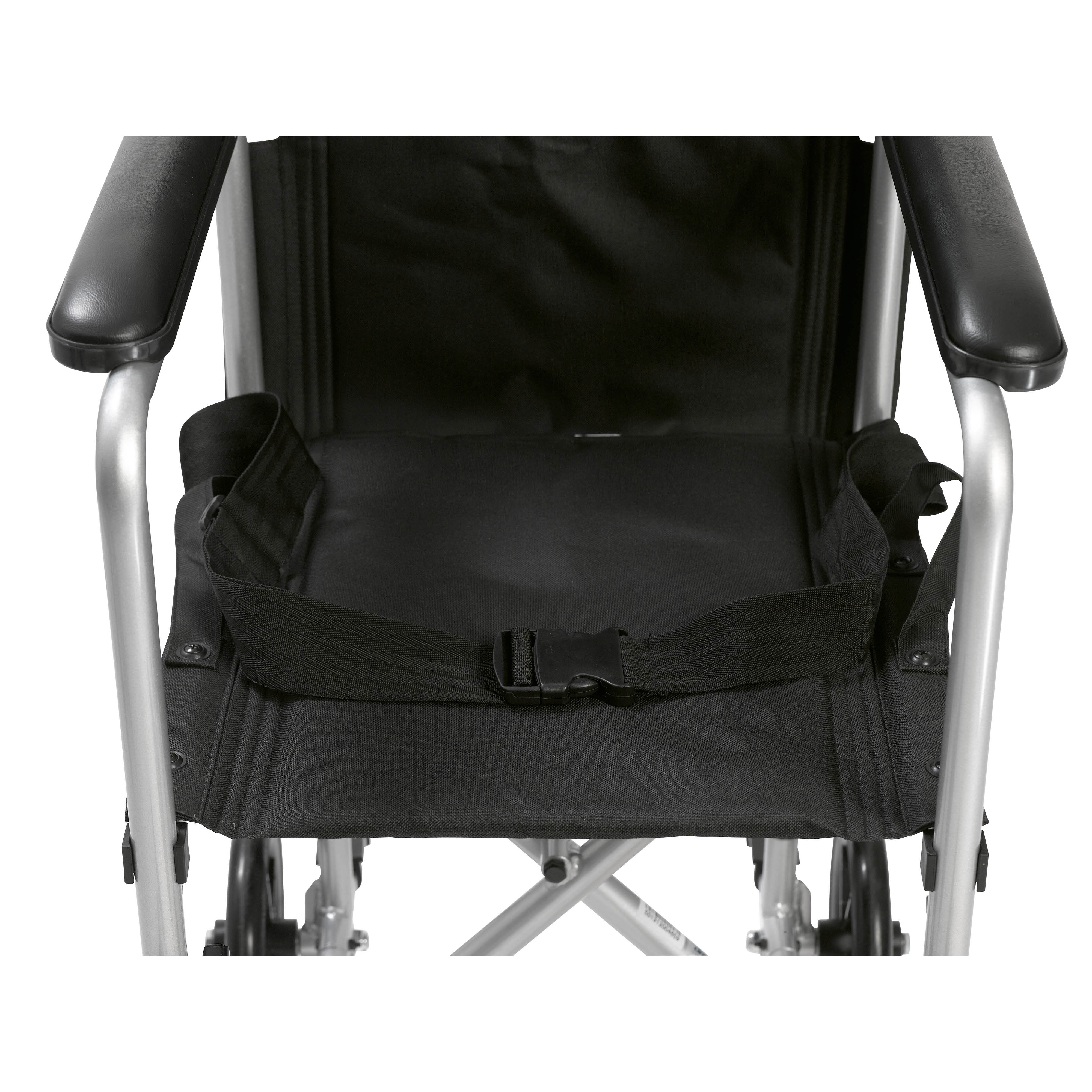 Drive Medical Lightweight Transport Wheelchair, 19" Seat, Silver - image 5 of 6