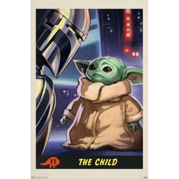 Star Wars: The Mandalorian - Child Number 11 Wall Poster, 22.375" x 34"