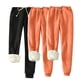 thumbnail image 1 of Puntoco Pantalones Deportivos Informales De Terciopelo De Color Sólido Para Mujer De 3 Piezas, Pantalones Deportivos Holgados Con Mallas Para El Hogar, Color Negro Xxxxl, 1 of 5