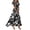 Z4-Black, variant on Boho Dresses for Women 2025 Floral Short Sleeve V Neck Smocked Flowy Beach Vacation Maxi Dress (Z6-Light Green, XL)