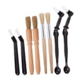 thumbnail image 1 of Abbracc 8 Pieces Portable Machine Cleaner Tool Dusting Espresso Brush Accessories Elbow, 1 of 9