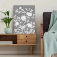 thumbnail image 5 of White Floral Branch Canvas Print, Suitable for Living Room Bedroom Dining Room Office Hotel Lobby Entryway, 5 of 8