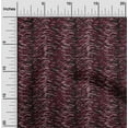 thumbnail image 1 of oneOone Cotton Flex Maroon Fabric Tiger Animal Skin Quilting Supplies Print Sewing Fabric By The Yard 40 Inch Wide, 1 of 4