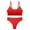 Red, variant on Penkiiy Women Bras Women Bra Lingerie Seamless Plus Size OnePiece Elastic Comfort Cotton Vest Bra Underwear Blue Bras