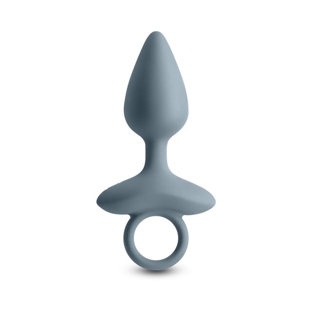 NS Novelties Renegade Orion Rechargeable Silicone Vibrating Anal Plug, Gray