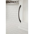 thumbnail image 3 of Miseno Mcp7631 Mangrove 6-5/16" Center To Center Arch Cabinet Pull - Black, 3 of 7