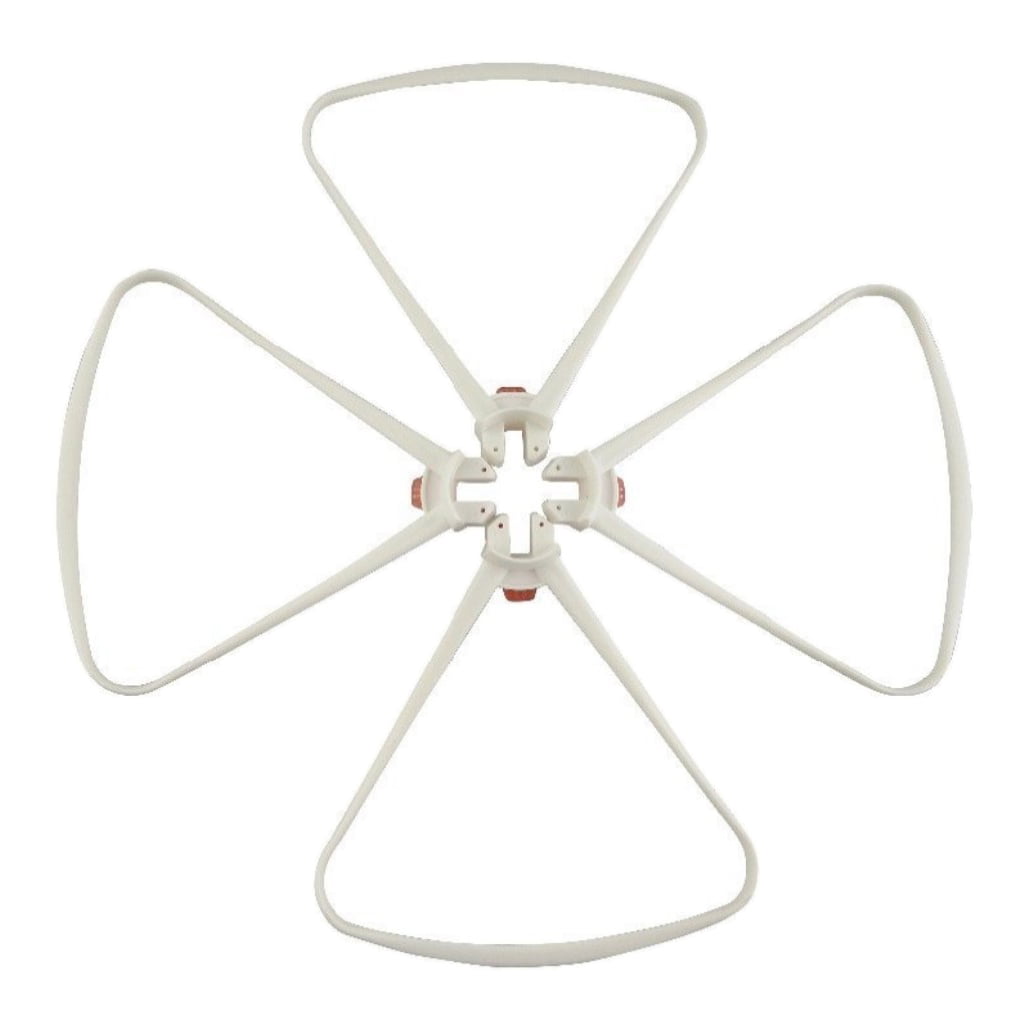 Upgraded Spare Parts for Syma X8SW X8SC RC Mini Quadcopter Drone Motor and Propeller Protector Blades Frame White 