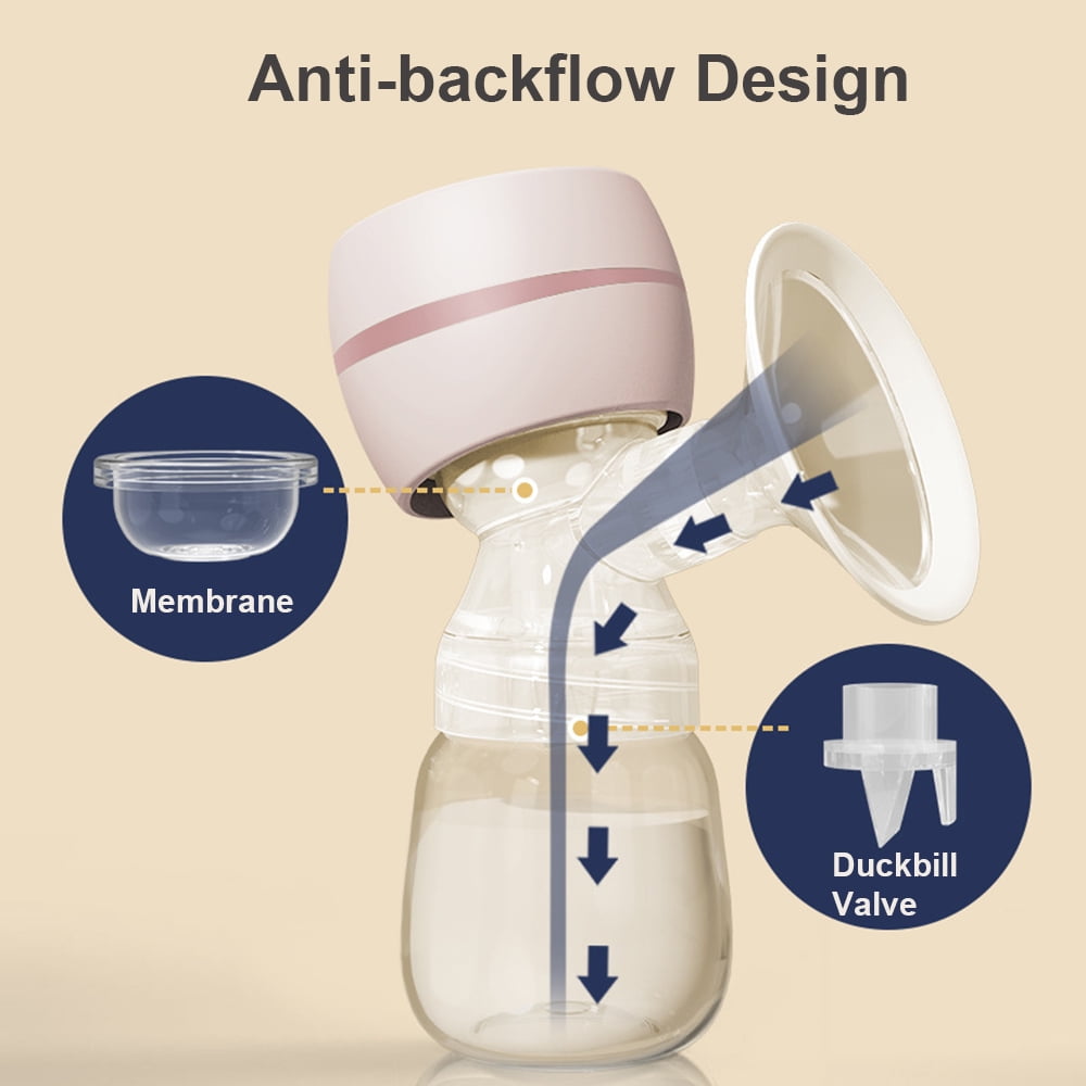 Sorven wireless breast Portable Integrated Breast Pump with LED Screen Electric Breast Pump for Breastfeeding 3 Modes 9 Suction Level Low Noise with 22mm Silicone Breast Cover 180ml Milk Bottle