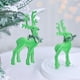 thumbnail image 1 of Christmas Flocking Wreath Cute Scene Solar Decorative Pendant, 1 of 6