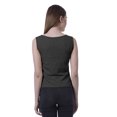 thumbnail image 4 of Moomaya Womens Sleeveless Ruffle Top Round Neck Blouse Casual Tshirt Tops, 4 of 7