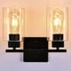 thumbnail image 4 of Lámparas De Baño Negras,Lámparas De Granja De 3 Luces Para Baño Sobre El Espejo,Luz De Tocador Negra Mate Reconocida Por Ul,Arreglo De Luz De Pared Moderno, 4 of 5
