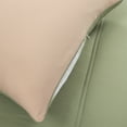 thumbnail image 4 of Lush Decor Oslo Soft Reversible Quilted Comforter Set, 3 Piece Set, Full/ Queen, Coral & Sage - Soft Bedding Set -Green & Pink Comforter - Dorm Decor - Queen Quilt - Minimalist & Modern Bedroom Décor, 4 of 11