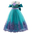 thumbnail image 4 of Princess Costume Dress for Girls Kids Birthday Party Halloween Cosplay Costumes 3-10 Years, 4 of 7