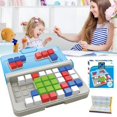 thumbnail image 2 of 3D Puzzle Logical Thinking Building Travel Game Portable Educational Toys for Kids, 2 of 7