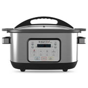 Instant Pot 6 Aura 6 Quantity Multi-Use Programmable Ovens & Toasters Multicooker, Silver (New Open Box)