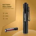 thumbnail image 3 of EverBrite LED Pocket Pen Light Flashlight, 2-Pack Small Mini Penlight with High Lumens and 3 Modes, AAA Battery Included, Compact Flashlights for Inspection, Repairing and Outdoor, 3 of 7