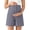Dark Gray, variant on Women Maternity Shorts Soft Loose High Waist Drawstring Pants Summer Casual Lightweight Pregnancy Trousers Dark Gray XL