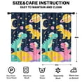 thumbnail image 2 of Blackout Kids Curtains,Cute Dinosaur Pattern Childrens Insulated Curtains Set Of 2,Bedroom Essentials,Toddler Room Decor 52x84in(132x213cm), 2 of 4
