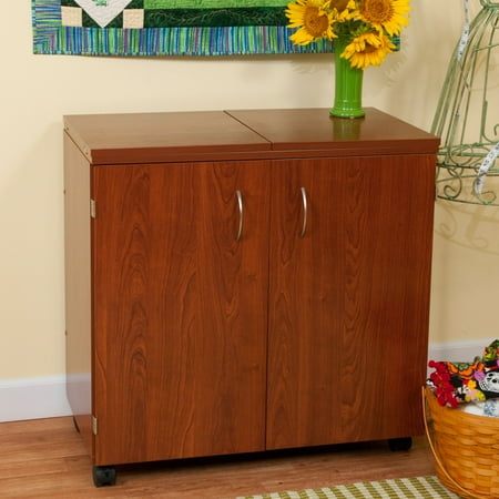 Kangaroo Kabinets Bandicoot Sewing Machine Cabinet Teak Kangaroo Kabinets Bandicoot Sewing Machine Cabinet Teak