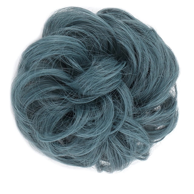 Perruque Extension Chignon Bouclé Chignon Désordonné Pièce de Cheveux Chouchou Enveloppe Extensions de Cheveux, Perruque pour Femmes