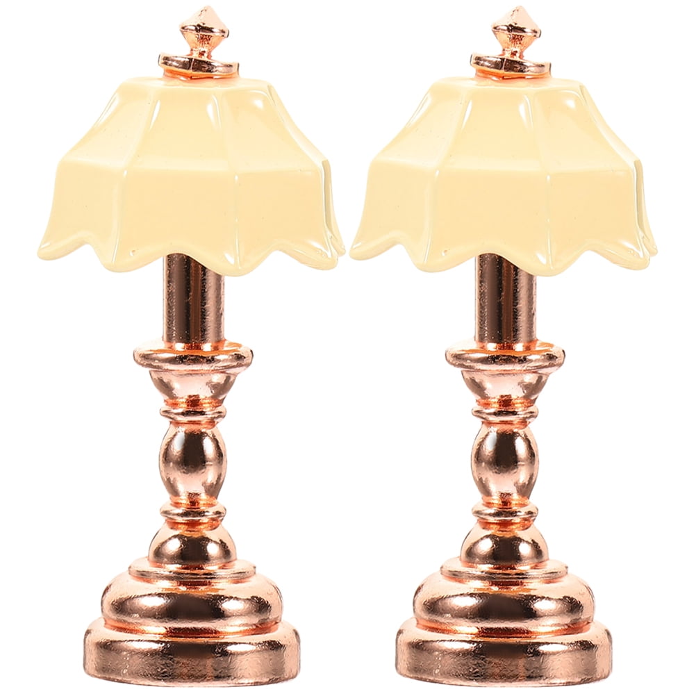 Generic Lampe Miniature pour Maison de Poupée, échelle 1/12, Lumière LED en Métal Blanc, pour Les Enfants Generic Lampe Miniature pour Maison de Poupée, échelle 1/12, Lumière LED en Métal Blanc, pour Les Enfants