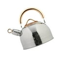 thumbnail image 2 of ziyahi 2.64 Quart Whistle Kettle Anti-Scald Stainless Steel durable heating kettle for Induction Cooker, 2 of 9