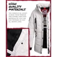 thumbnail image 4 of Canada Weather Gear Girls Winter Coat Stadium Length Quilted Puffer Parka Insulated Outerwear, 4 of 7