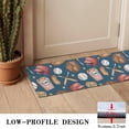 thumbnail image 3 of Blue Baseball Stadium Pattern Door Rugs,Washable Non Slip Door Mats Indoor,Decorative Door Mats,Entry Mat Indoor for Entrance,Bedroom,Kitchen,Bathroom,16"x47", 3 of 6