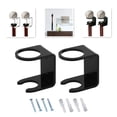 thumbnail image 4 of 2x Baseball Holder Storage Rack Shelf Wall Mount Display Stand Organizer black, 4 of 8