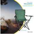 thumbnail image 3 of Silla Plegable Compacta THE FINIX Portátil Camping Exterior Verde 6.49 pulg, 3 of 7