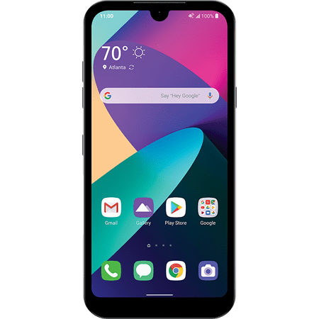 AT&T LG Phoenix 5, 16GB, Silver, 5.7" Display, Prepaid Smartphone, New