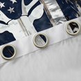 thumbnail image 4 of Homewish Jungle Animal Deer Black Out Curtains for Teenagers,Retro American Flag Curtains Pack of 2 (42x63 Each),Abstract Vintage Aesthetic Bedroom Curtains,Super Cozy Room Decor, 4 of 6