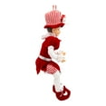 thumbnail image 2 of Kurt Adler 15-Inch Kringle Klaus Peppermint Elf Ornament, 2 of 4