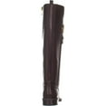 thumbnail image 4 of Tommy Hilfiger Womens Ilia4 Round Toe Knee High Riding, Dark Brown, Size 6.5, 4 of 5