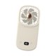 thumbnail image 4 of Mini ventilador portátil para colgar, pequeño ventilador personal de escritorio para mochileros, camping, soporte para teléfono Blanco, 4 of 9