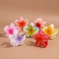 thumbnail image 3 of 7 delar Blomma Hårklämmor Orkidé Alligator Clips Bohemian Flower Hårklämmor Faux Flower hårspännen, 3 of 5