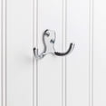 thumbnail image 2 of Elements YD15-187PC Stanton 1-7/8" Traditional Double Prong Robe Hook, 2 of 2