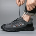 thumbnail image 3 of Elecsop Mens Hiking Shoes, Outdoor Work Shoes Anti-Slip Breathable Lightweight Mesh Walking Sneakers Athletic Walking Trekking Hiking Shoes Men, 3 of 12