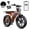 R002-S-15Ah-Orange+helmet+holder+lock, variant on TST Electric Bike for Adults, 750W Peak 1500W Motor, 20"x4" Fat Tire, E Mountain Bike, 48V/15AH UL2849