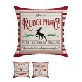 thumbnail image 2 of Travelwant 3Packs Christmas Pillow Covers 18x18 Inch Soft Velvet Christmas Pillowcase Deer Snowman Christmas Decorations Throw Pillow Covers, 2 of 8
