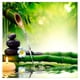 thumbnail image 1 of Tapiz 3D impermeable - Mural decorativo para colgar en la pared, decoración del hogar, 150 x 130 cm 6 agua de bambú, 1 of 9