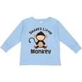 thumbnail image 3 of Inktastic Daddys Little Monkey Boys or Girls Long Sleeve Toddler T-Shirt, 3 of 5