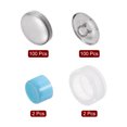 thumbnail image 3 of 100 Sets Self Cover Button Kit 19mm Metal Aluminum Button with 2 Tools, 3 of 6