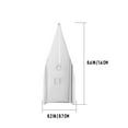 thumbnail image 2 of 20pcs Fountain Pen Nibs Fountain Pen Replacement Tips Students Stationeries, 2 of 5