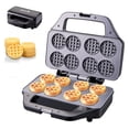 thumbnail image 1 of NOVAKA Mini Gofrera de 8 Orificios con Doble cara Antiadherente, Mini M&aacute;quina para Waffles, Compacta y F&aacute;cil de Usar, 850W de Potencia, para Hacer Waffles, Almuerzo o Aperitivos, 1 of 7