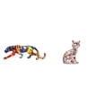 thumbnail image 1 of Estatua De Gato, Escultura Decorativa, Figura De Animal, Adorno Artesanal Para Estantería, Chimenea O Decoración Interior Del Hogar., 1 of 8